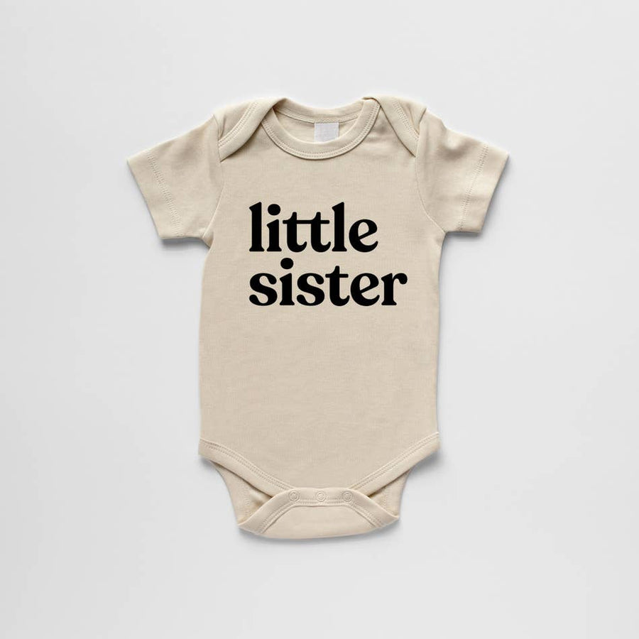 Little Sister Onesie - Cream