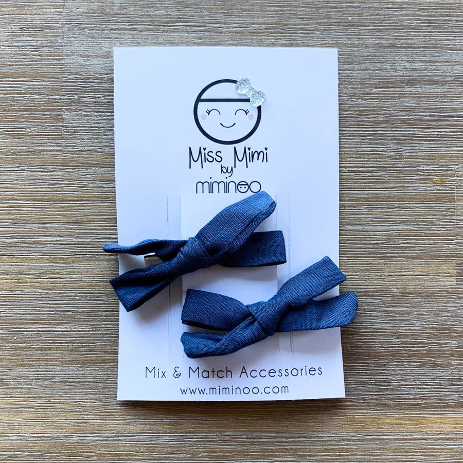 Set of 2 Hair Clips - Various Colors