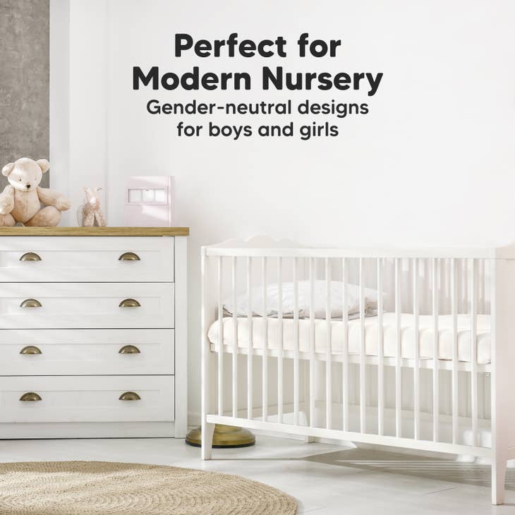 Organic Fitted Crib Sheet Khaki - Set of 2