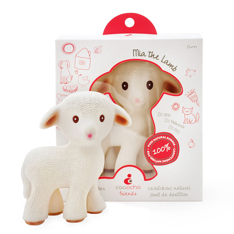 Mia the Lamb Teething Toy