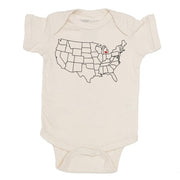 Map Onesie - Virginia (Various)
