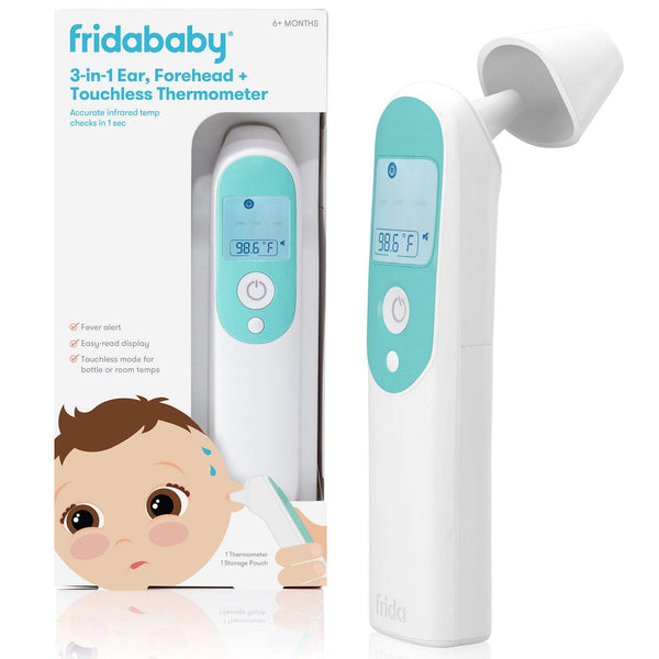 3-in-1 Ear, Forehead + Touchless Thermometer