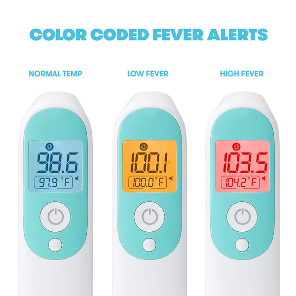 3-in-1 Ear, Forehead + Touchless Thermometer