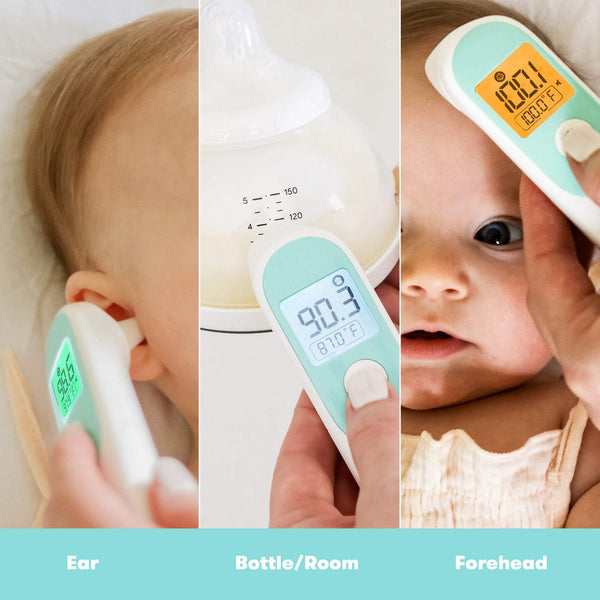3-in-1 Ear, Forehead + Touchless Thermometer