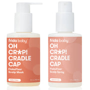 Oh Cr*p Cradle Cap Flake Fixer Scalp Spray and Scalp Mask Duo