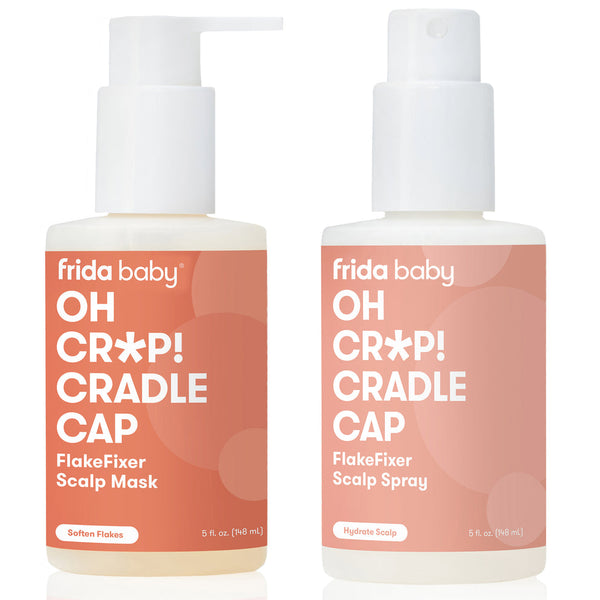 Oh Cr*p Cradle Cap Flake Fixer Scalp Spray and Scalp Mask Duo
