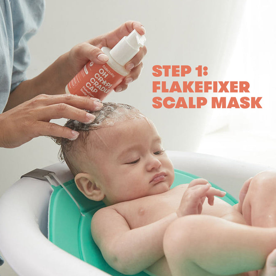 Oh Cr*p Cradle Cap Flake Fixer Scalp Spray and Scalp Mask Duo