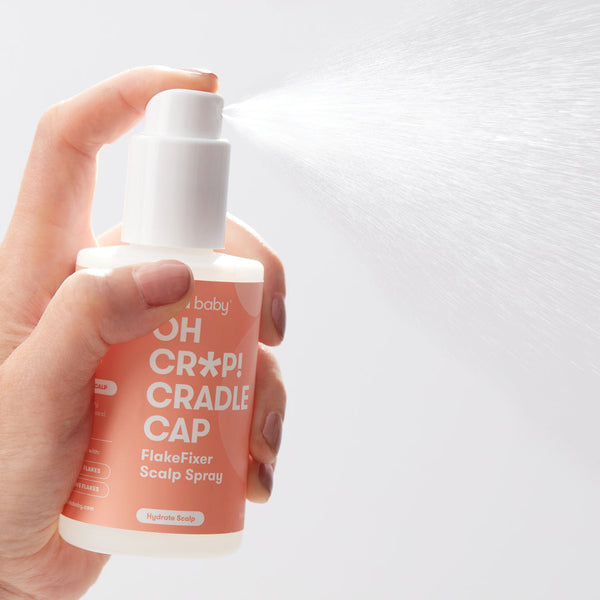 Oh Cr*p Cradle Cap Flake Fixer Scalp Spray and Scalp Mask Duo