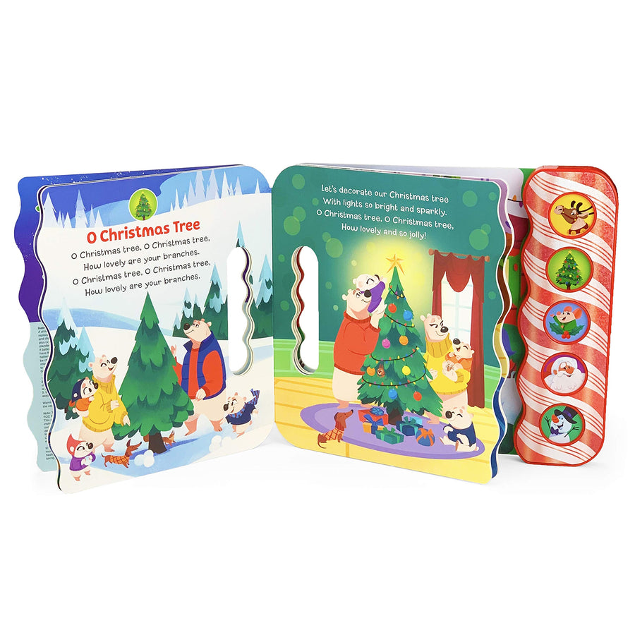 Holly Jolly Santa Songs - Bring Along & Sing Along Book