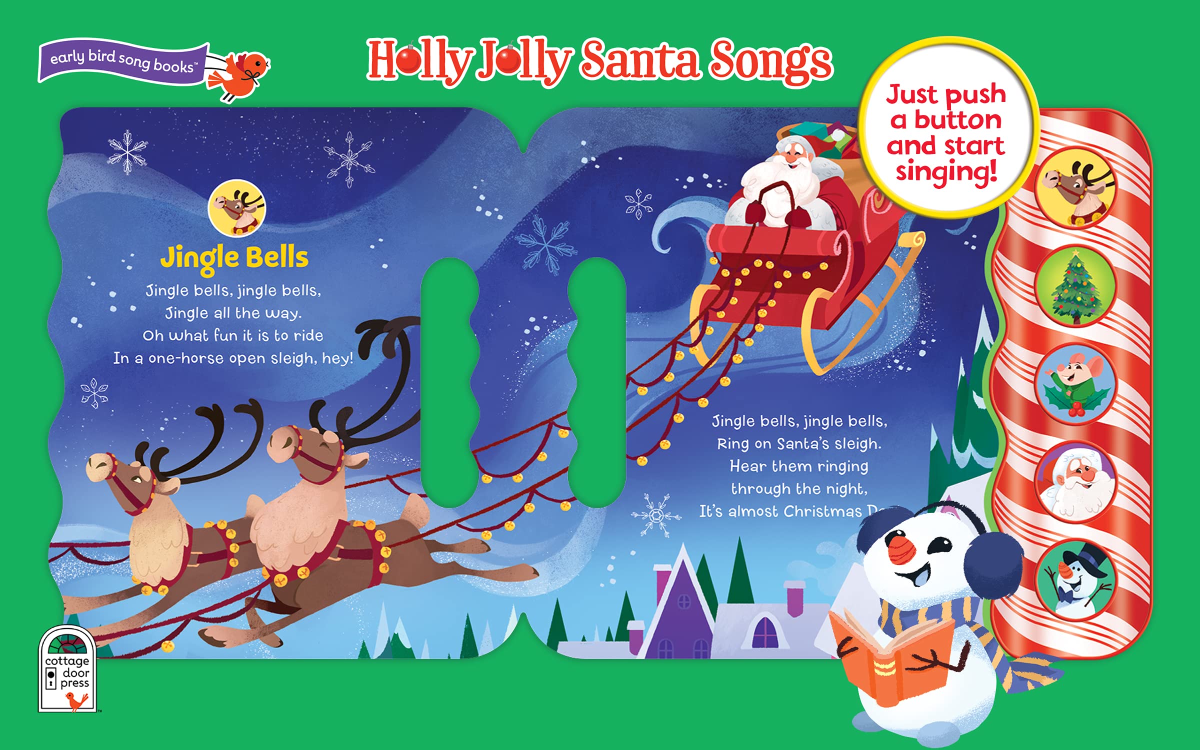 Holly Jolly Santa Songs - Bring Along & Sing Along Book