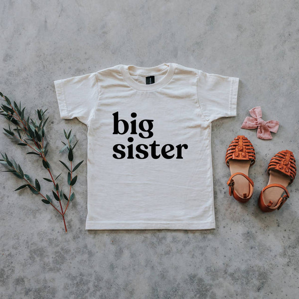 Big Sister Tee - Cream