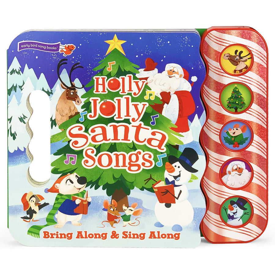 Holly Jolly Santa Songs - Bring Along & Sing Along Book