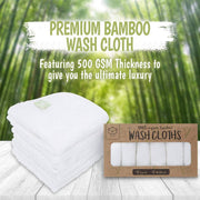 Deluxe Baby Washcloths - Soft White