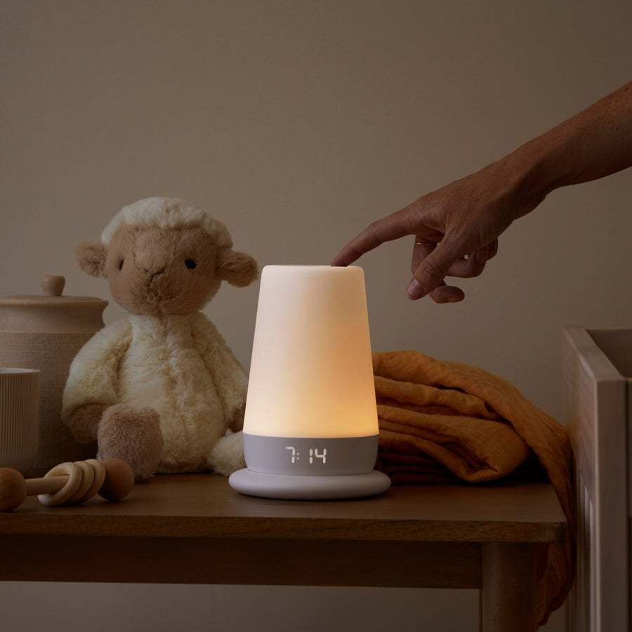 Hatch Rest+ 2nd Gen Sound Machine, Night Light, Time to Rise, with Battery