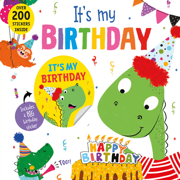 It's My Birthday Book - Dinosaur