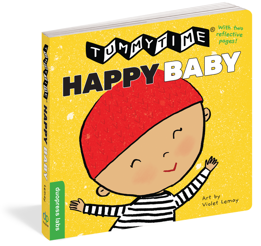 Tummy Time Happy Baby Book