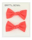 Knot Pigtail Clips - Various Colors