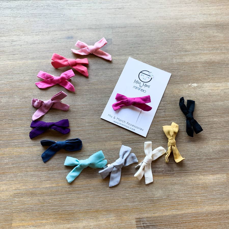 Set of 2 Hair Clips - Various Colors