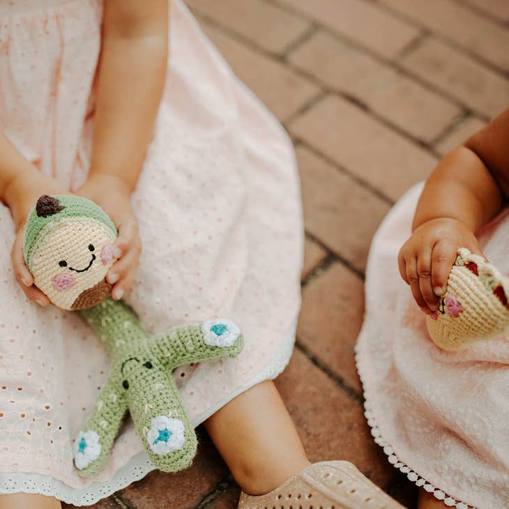 Friendly Avocado Rattle