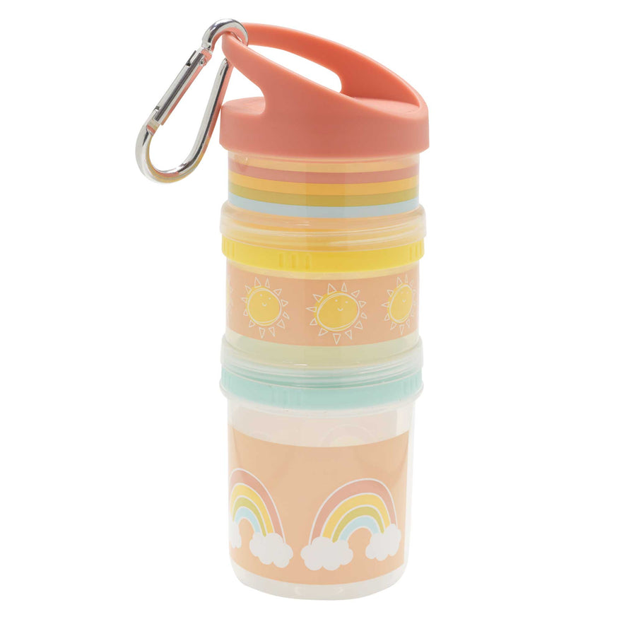 Twist and Snack Stacker - Rainbows & Sunshine