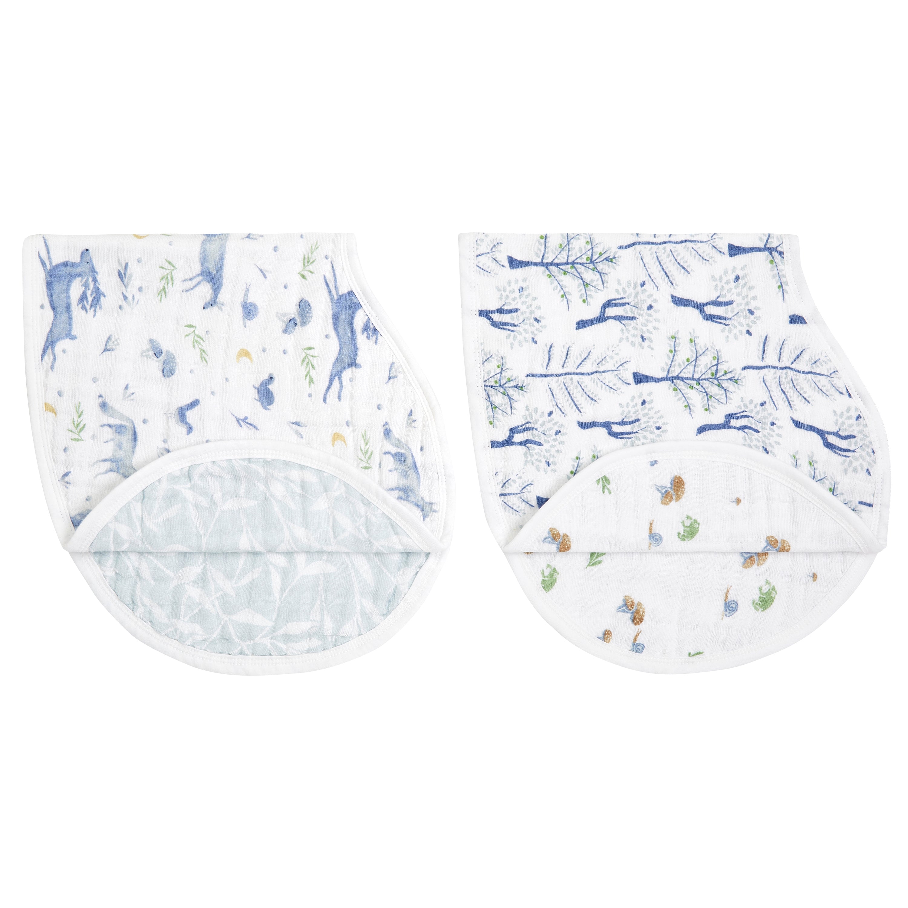 Organic Burpy Bibs (2 Pack) - Outdoors