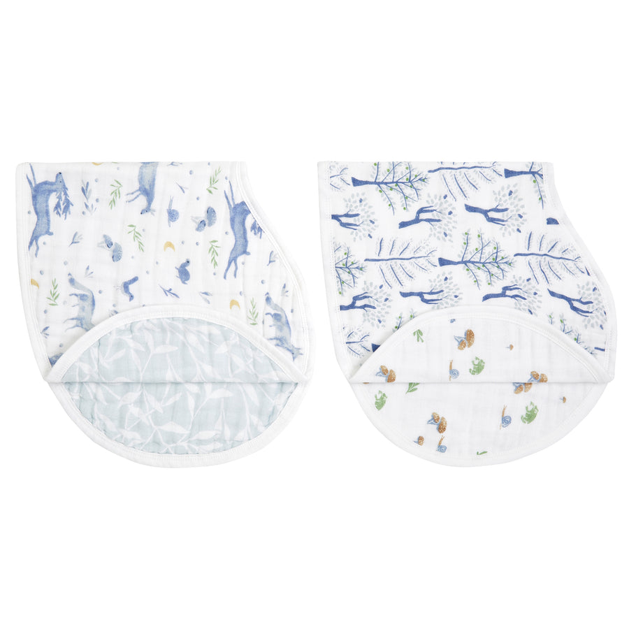 Organic Burpy Bibs (2 Pack) - Outdoors