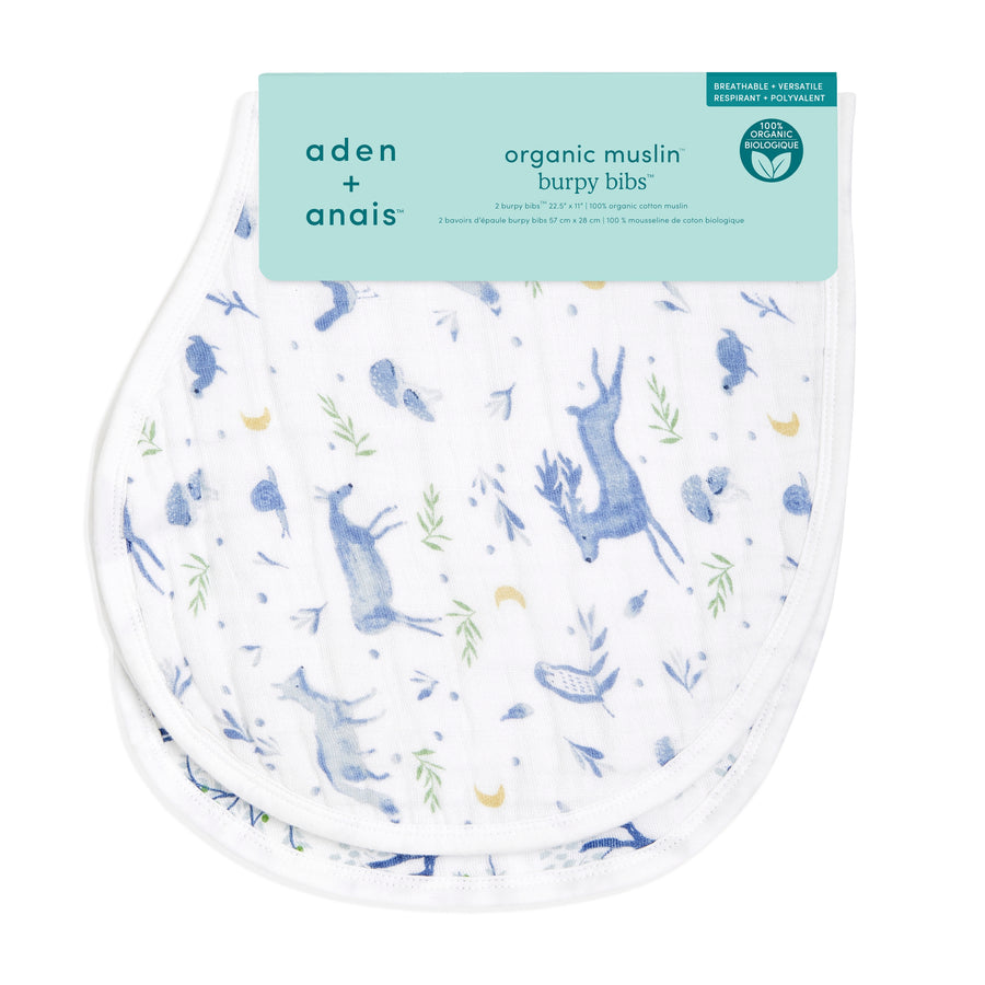 Organic Burpy Bibs (2 Pack) - Outdoors