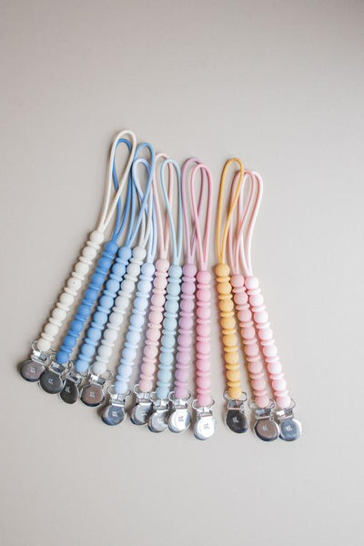 Mason Pacifier Clip - Various Colors