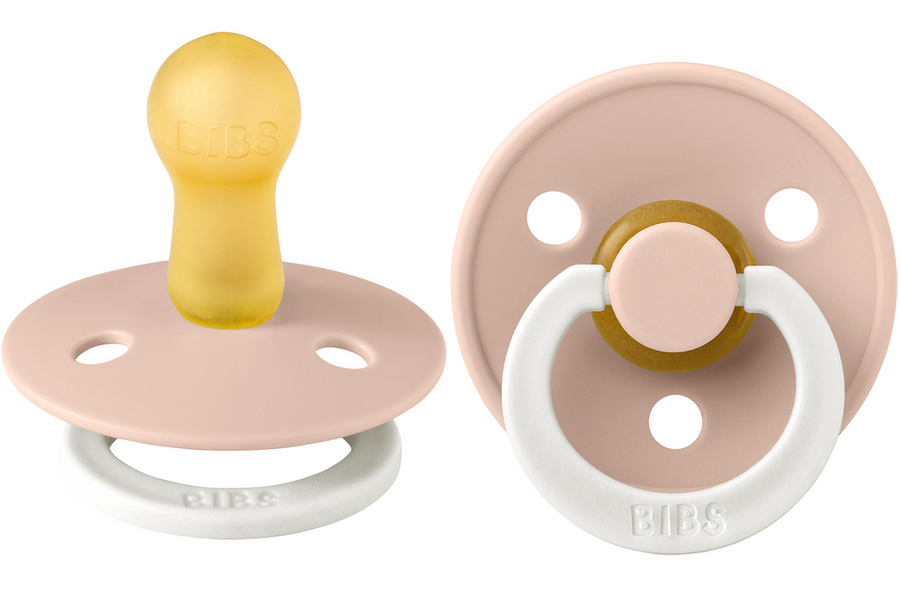 BIBS Pacifier 2 Pack - Original GLOW Size 1 - Various Colors