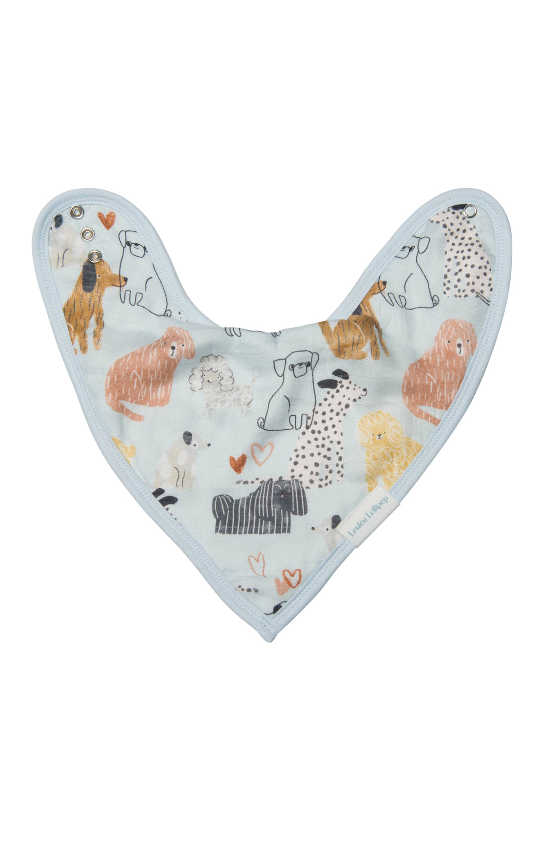 Luxe Muslin Bandana Bib Set - Honey Puppies