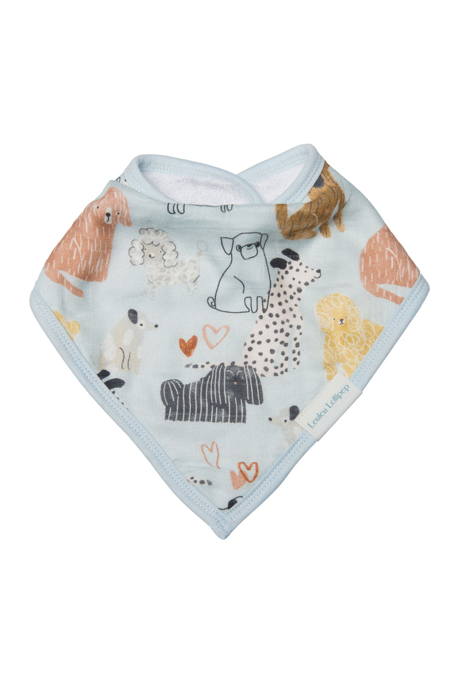 Luxe Muslin Bandana Bib Set - Honey Puppies