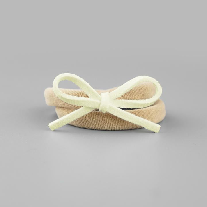 Dainty Bow Nylon Headband