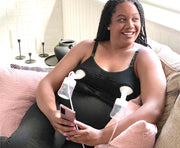 Hands-free Pumping & Nursing Bra - Black