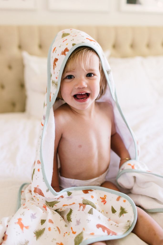 Hooded Towel Set - Forest Friends