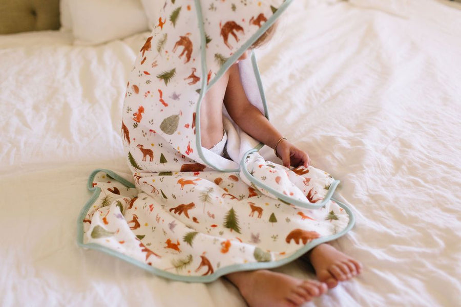 Hooded Towel Set - Forest Friends