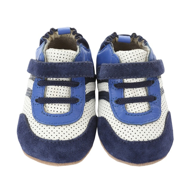 Soft Sole Mini Shoez - Navy Everyday Ethan