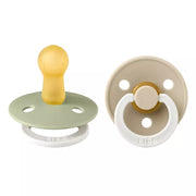 BIBS Pacifier 2 Pack - Original GLOW Size 1 - Various Colors