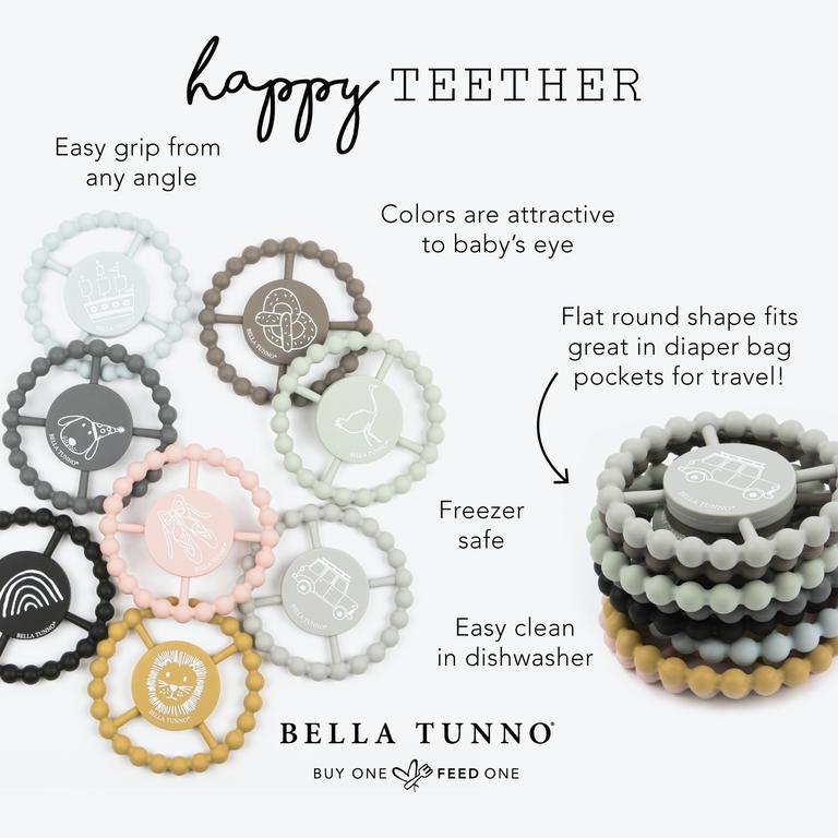 Silicone Teething Ring - Various Designs