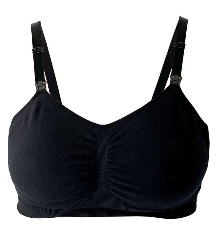 Hands-free Pumping & Nursing Bra - Black