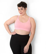 Super Strappy Nursing Bra - Pink
