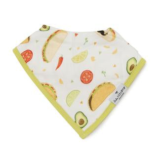 Luxe Muslin Bandana Bib Set - Sushi/Taco
