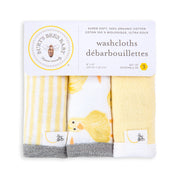 Organic Washcloths 3 Pack - LIttle Ducks