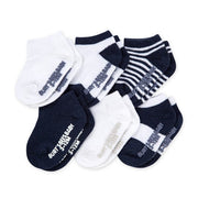 6 Pack Organic Cotton Ankle Socks - Midnight