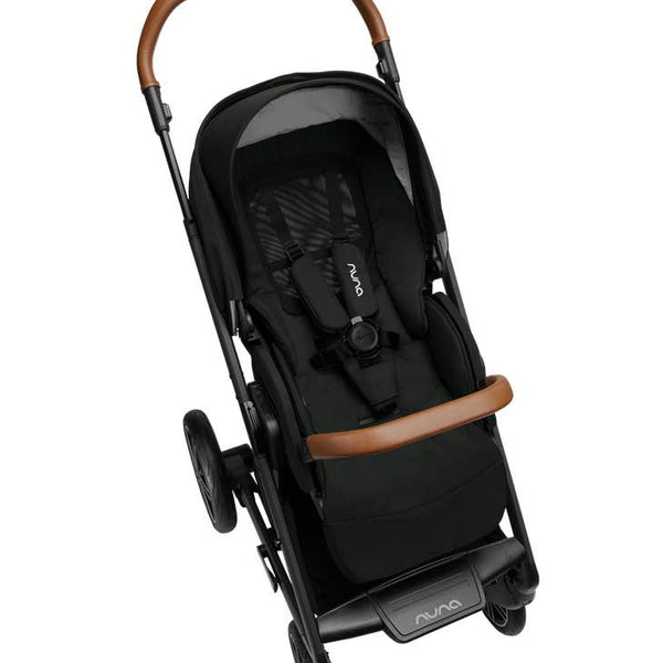 Nuna MIXX Next Stroller with Magnetic Buckle - Caviar (Black)