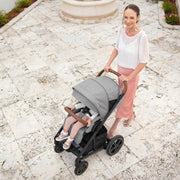 Nuna MIXX Next Stroller with Magnetic Buckle - Granite (Dark Gray)