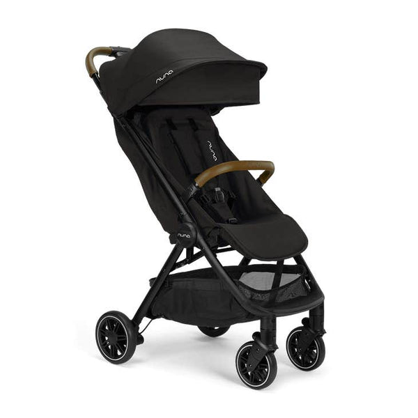 Nuna TRVL Compact Stroller with Travel Bag - Caviar
