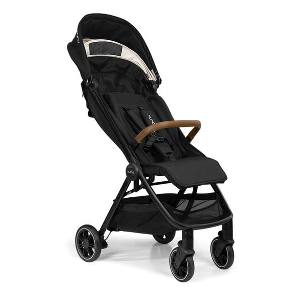 Nuna TRVL Compact Stroller with Travel Bag - Caviar