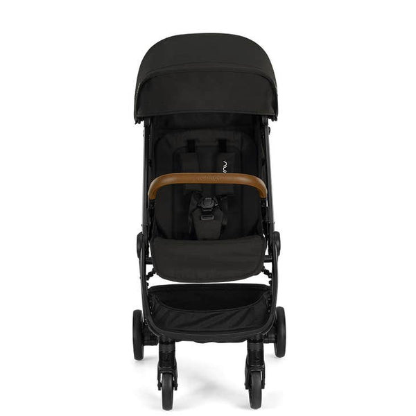 Nuna TRVL Compact Stroller with Travel Bag - Caviar