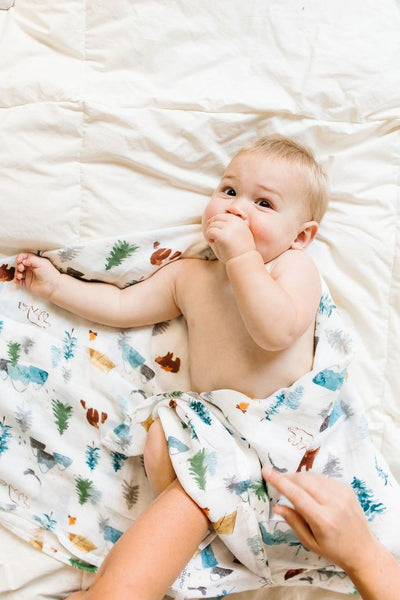 Muslin Swaddle - Adventure Begins