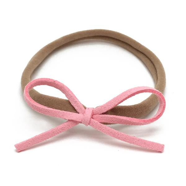 Dainty Bow Nylon Headband